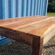 Table à manger en teck 180 x 90 x 76 cm
