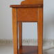 Vintage solid oak bedside