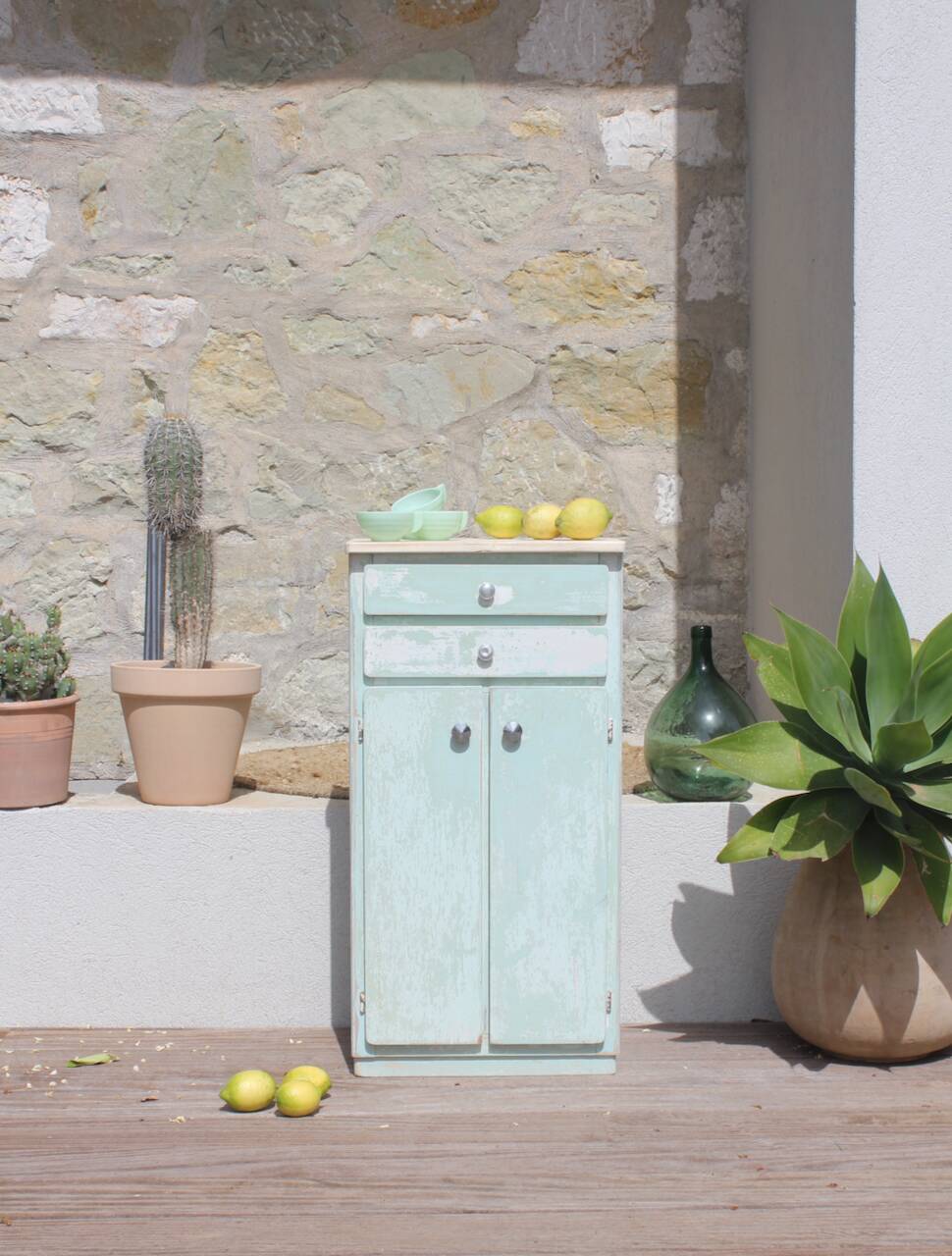 Small, rare patinated buffet!