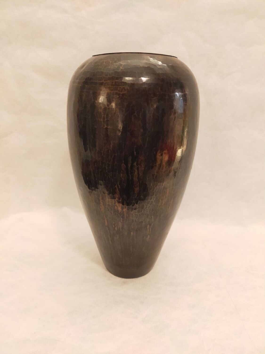 Brassware vase by Hervé Wahlen