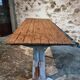 Antique French bistro/work table, circa 1920