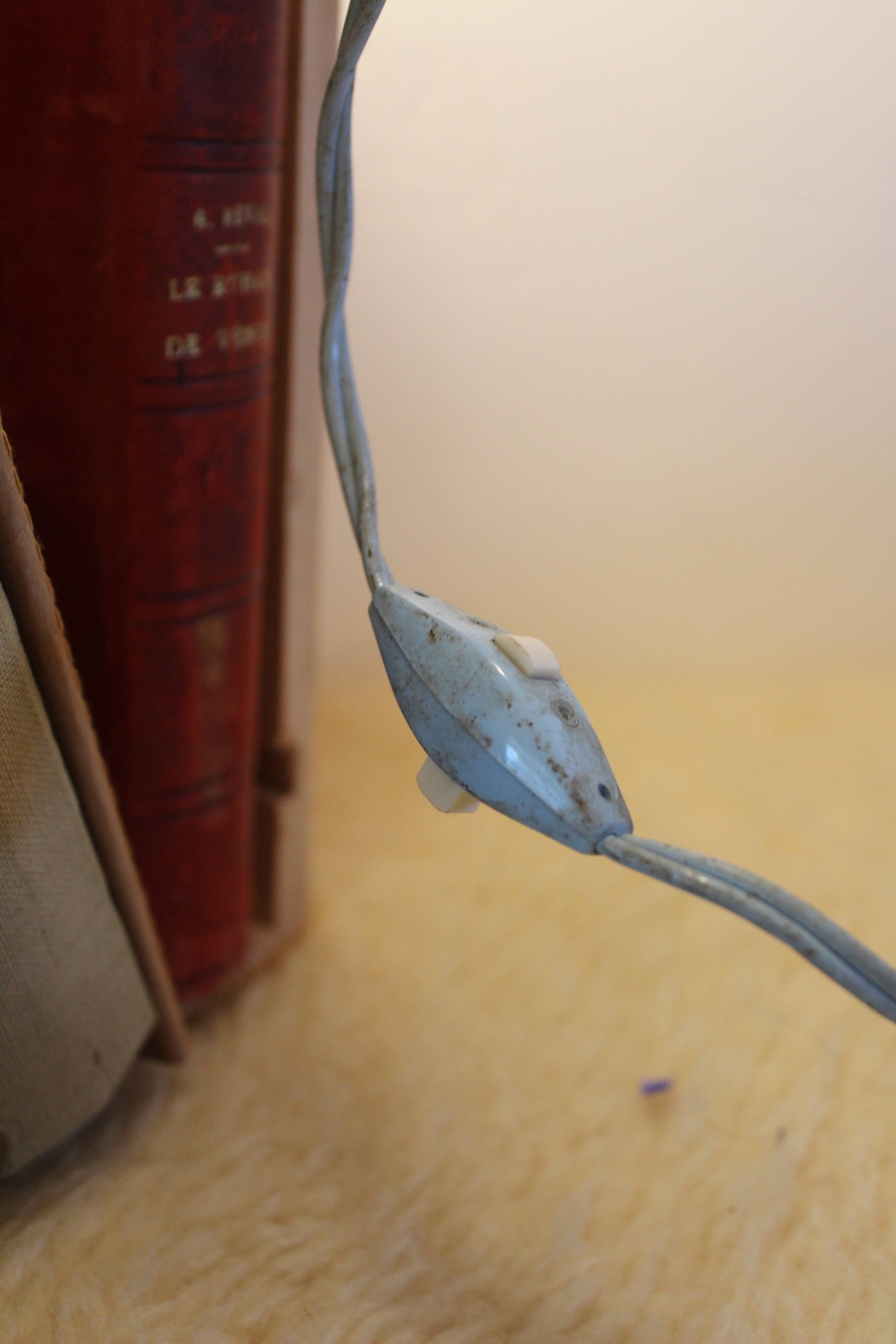 Vintage Mushroom Clip Lamp
