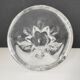 Val Saint Lambert crystal vase, signed