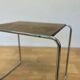 Table d'appoint ou table gigogne en chrome Bauhaus par Marcel Breuer pour Mucke Melder, années 1930.