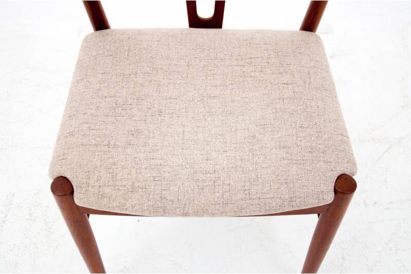 Two teak chairs, Danish design, 1960s