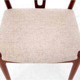 Two teak chairs, Danish design, 1960s