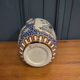 20th century Chinese vase decorated with wise men