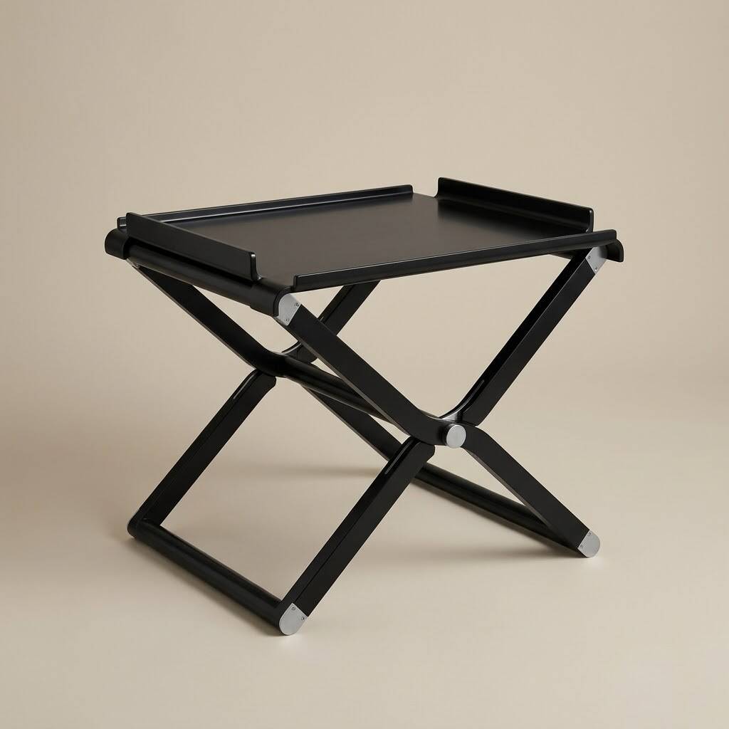 Folding table "Pippa" by Rena Dumas & Hermès