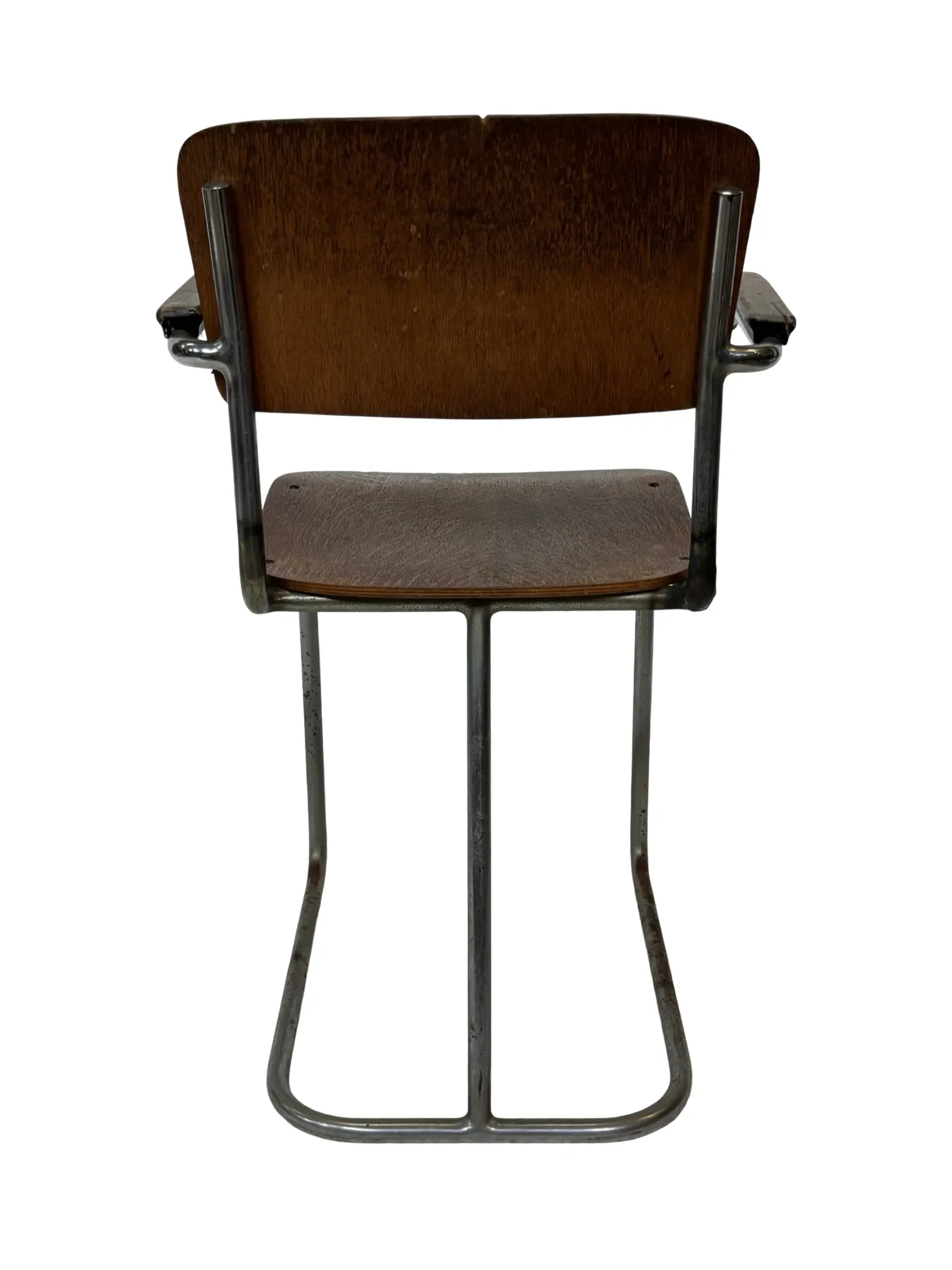 Vintage Plywood bauhaus style dining chair desk chair 50's Design