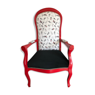 Fauteuil Voltaire rénové