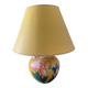 Antique ceramic lamp signed Louis Drimmer – original shade