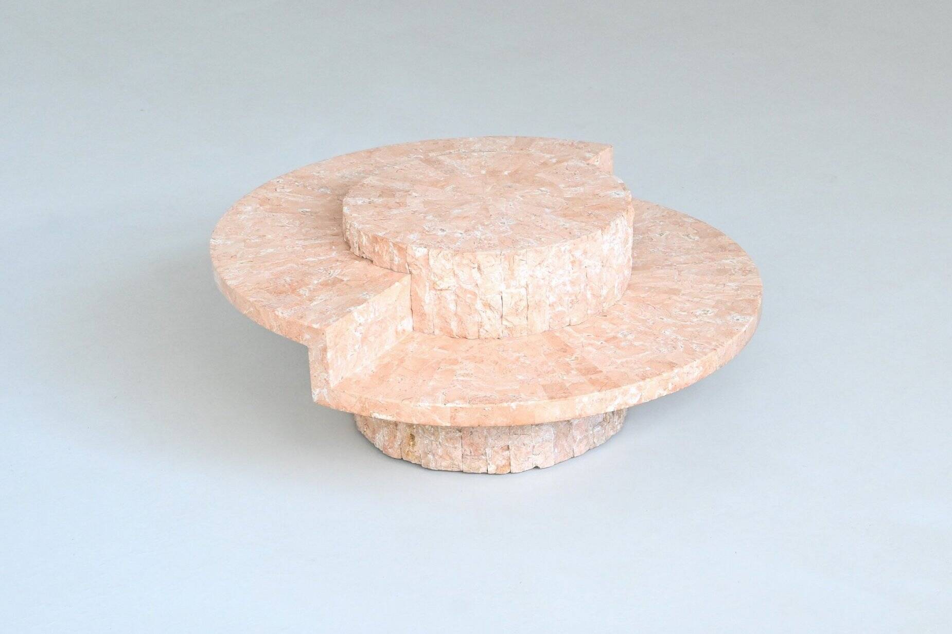 Magnussen Ponte Mactan stone coffee table Belgium 1970