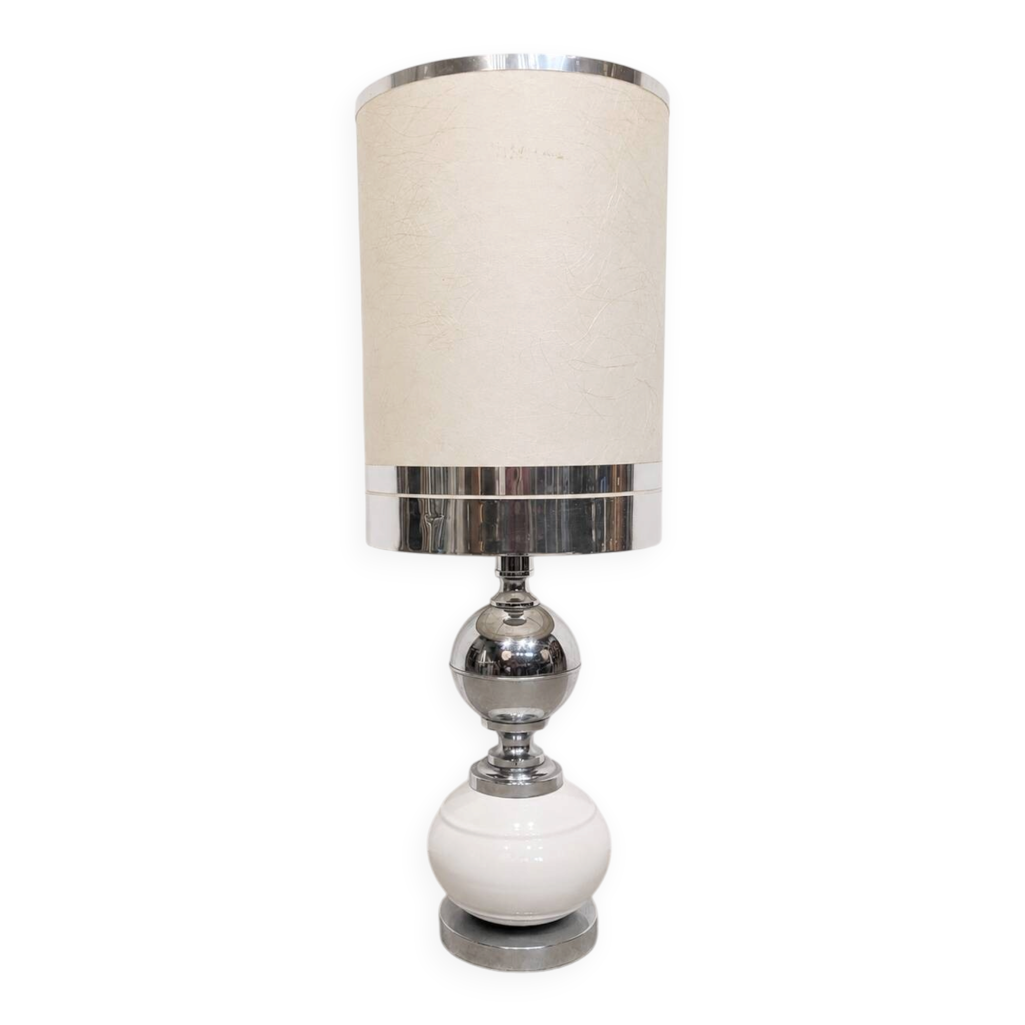 Large vintage Space Age lamp from the 70s.