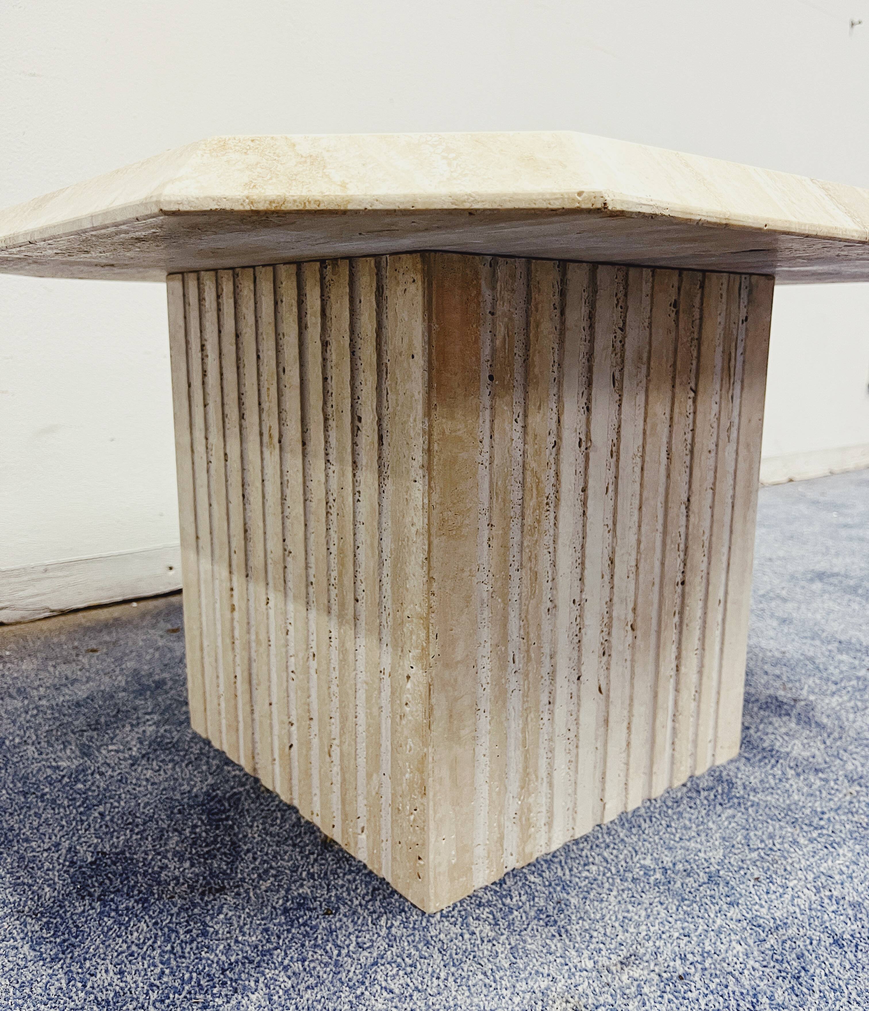 Coffeetable Travertine