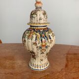 Rouen ceramic vase