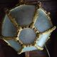 Bronze-gilded ceiling light and glass – Louis XV style