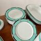 Vintage 72-piece tableware set Arzberg model Cult Focus postmodern bauhaus style