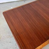 Scandinavian design coffee table in teak, made in Denmark