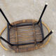 Mid century rattan stool by Alan Fuchs for Uluv 1960´s Czechoslovakia