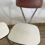 Formica chair duo