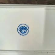 Rectangular cake dish Villeroy and Boch Rusticana blue