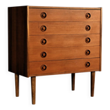 Commode vintage | teck | années 1960 | danois