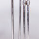 Restored Nesting Tables, Chrome-Plated Steel, Opaxit Glass, Czechia, 1960s