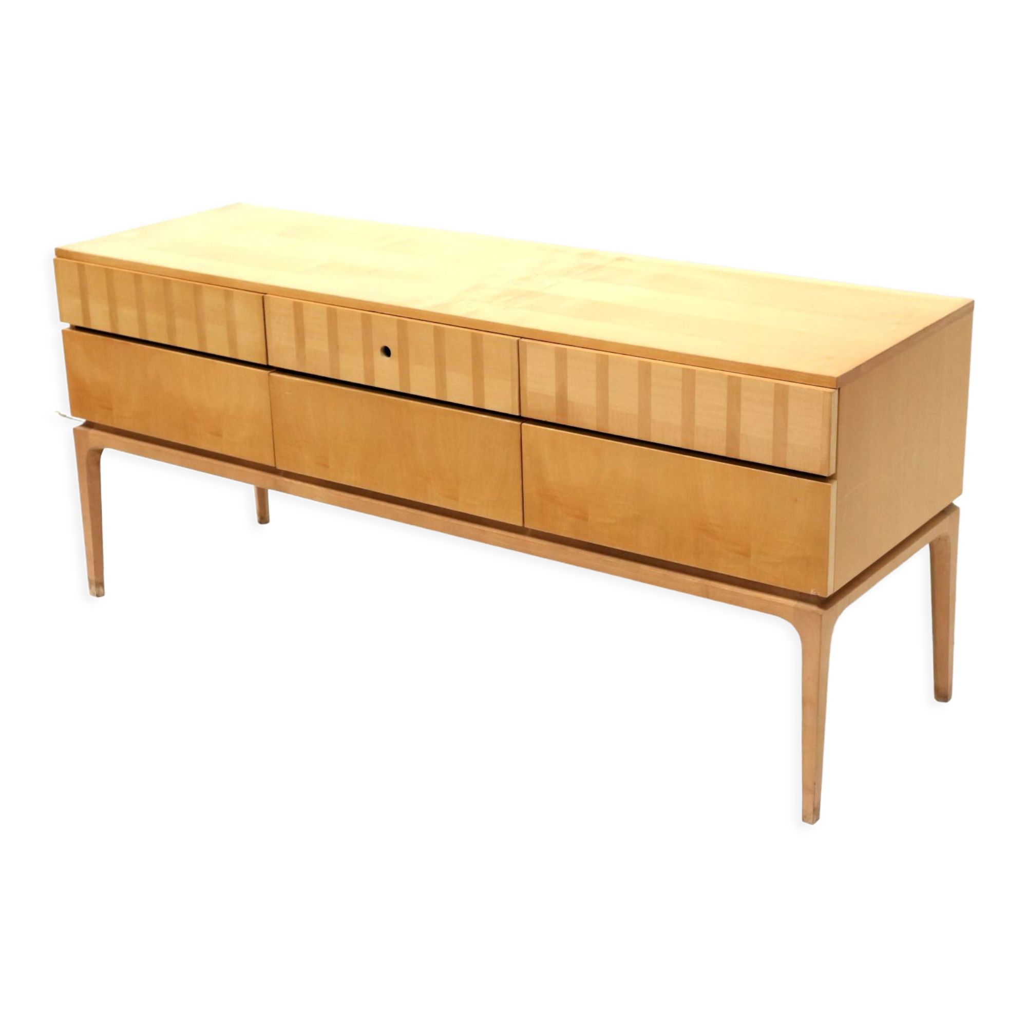 Vintage sideboard with drawers made in the 50s