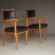 Pair of A3-1 armchairs by Mart Stam for 'Goed Wonen', 1950s