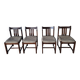 Suite de 4 chaises Roche Bobois siège 212 Vintage