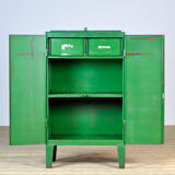 Industrial Iron Cabinet, 1960s