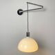 Applique à bras pivotant par Franco Albini, Franca Helg et Antonio Piva pour Sirrah, Italie années 1960