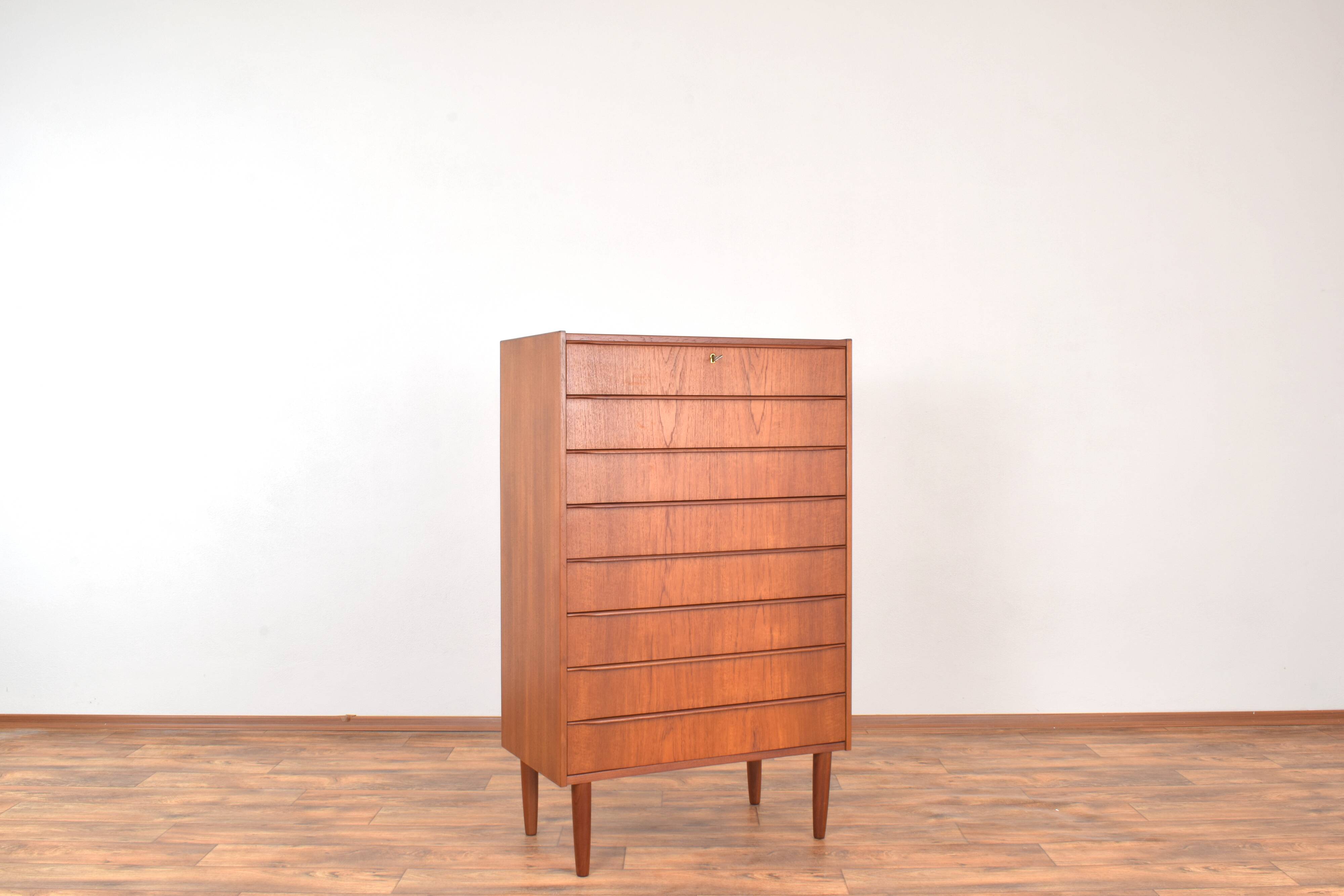 Mid-Century Danish Teak Chest of Drawers, 1960s.