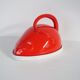 Cheese bell mouse red ceramic design vintage Italy