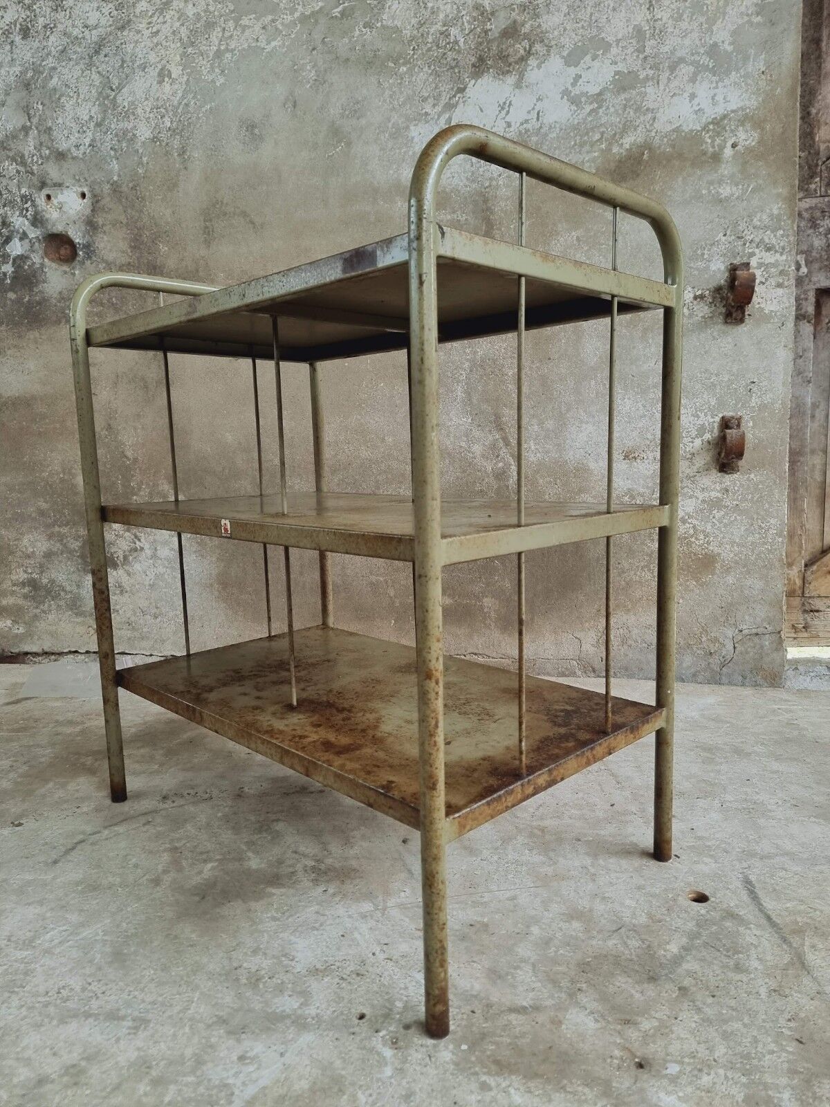 Industrial sidetable shelving rack bathroom furniture