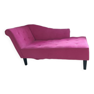 Velvet padded daybed