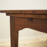 Walnut table, Danish design, 1970s, production: Denmark