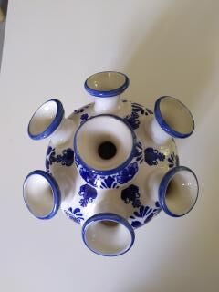 Delft tulip vase