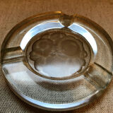 Ashtray art deco glass signed Verlys