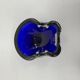 Mid-century design set of 6 blue Murano glass bowls, 1970s