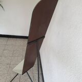 Miroir sur pied goutte années 50