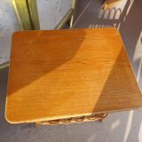 Porte revue table de nuit vintage