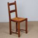 Suite de 4 chaises en bois des années 1960