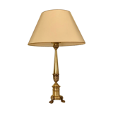 Brass table lamp, empire style