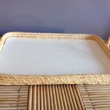 String and formica tray