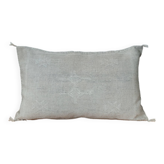 Sabra gray Moroccan Berber cushion