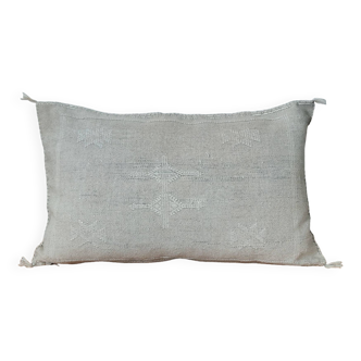 Coussin berbère marocain gris sabra