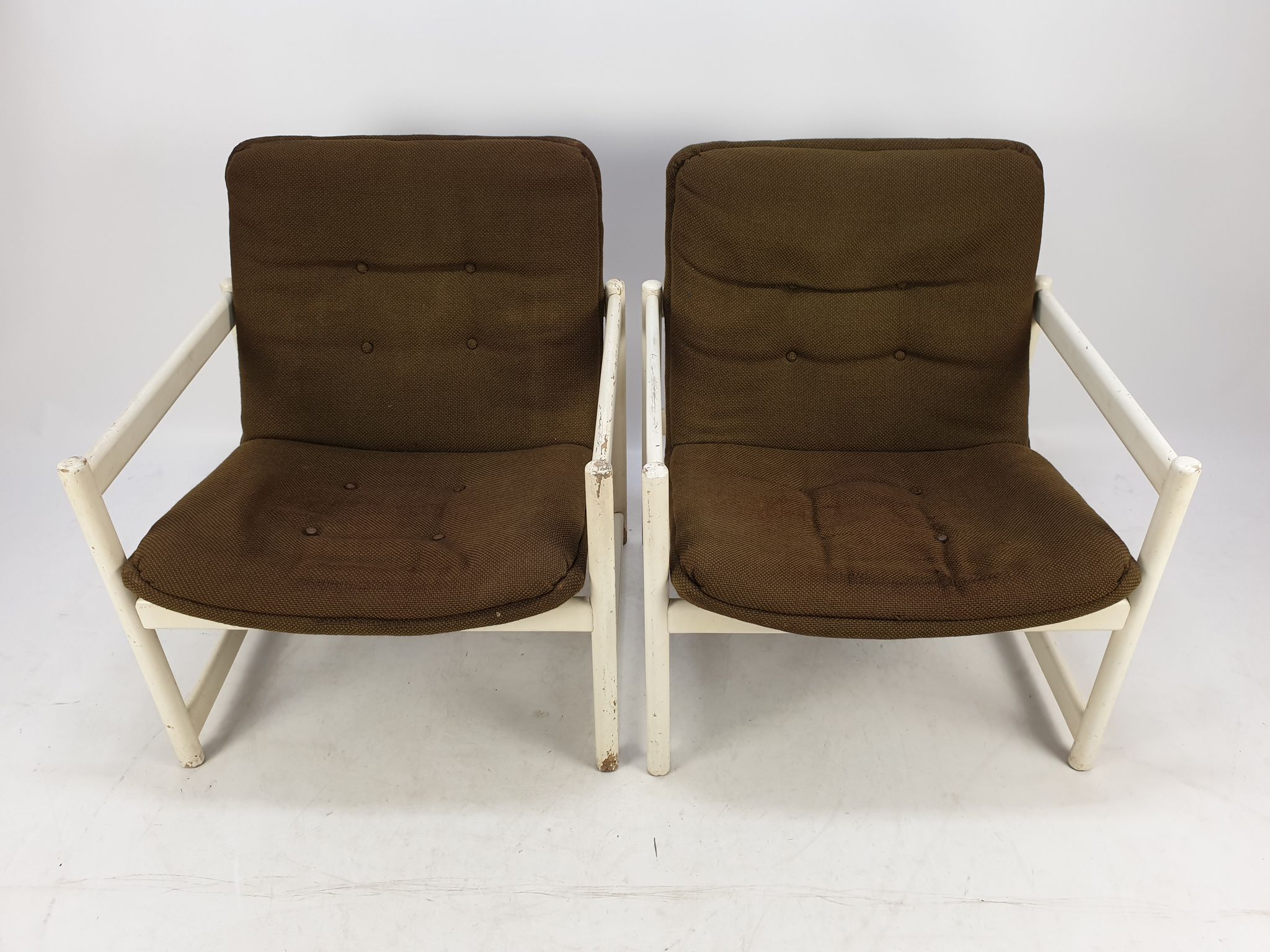 Set of 2 armchairs 458 by Geoffrey  Harcourt for  Artifort 1968