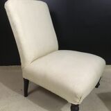 Napoleon III armchair with foot rest