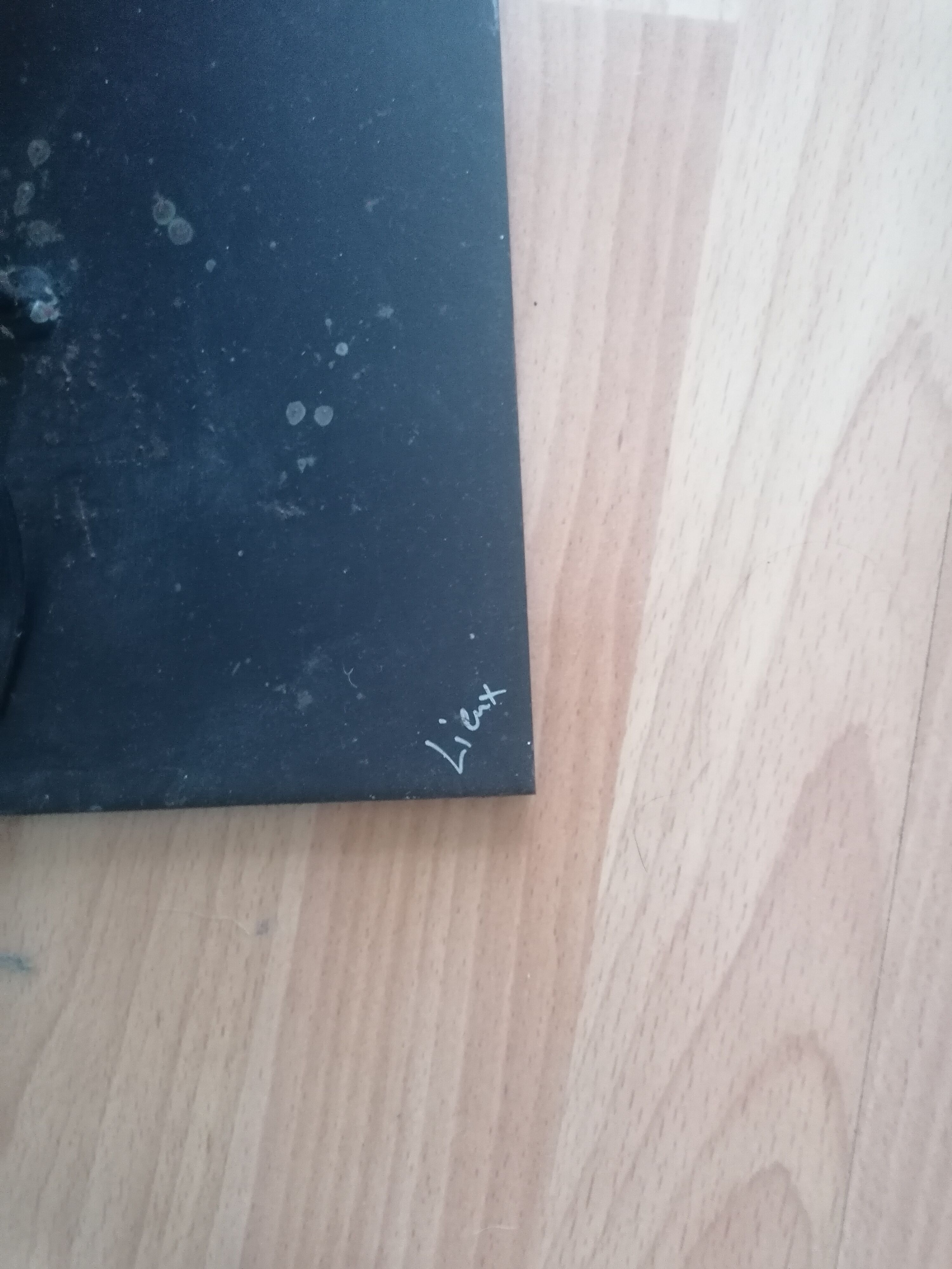 Hirondelle floor lamp by Patrice Gruffaz steel and bronze